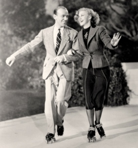 Fred and Ginger in their movie, "Shall We Dance" (1937)